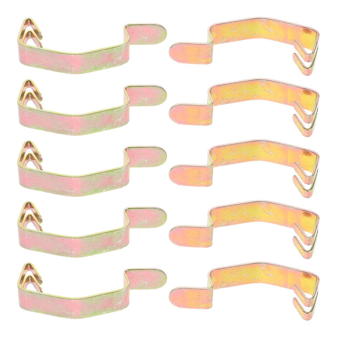 

ABOOFAN 10 шт. Хомут корпуса воздушного фильтра Зажим для дефлектора автомобиля Пружинный зажим Зажим Воздух 4.20X1.00X0.80CM