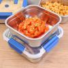 Stainless Steel Lunch Box Large Capacity Sealed Keep Freshing Food Storage Container For Camping Picnic Kitchen Organizer Box