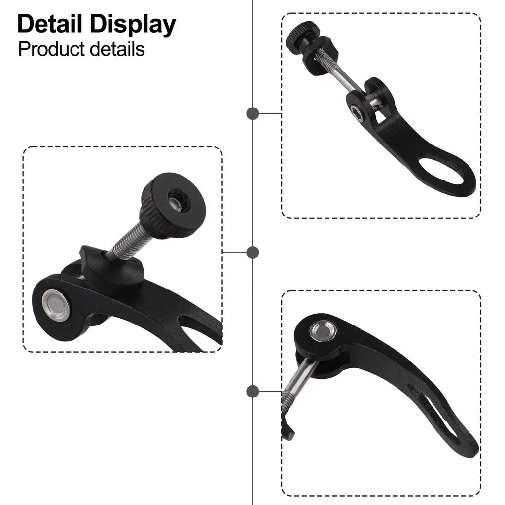 Bike Seatpost Clamp Bicycle Accessories Black Lightweight