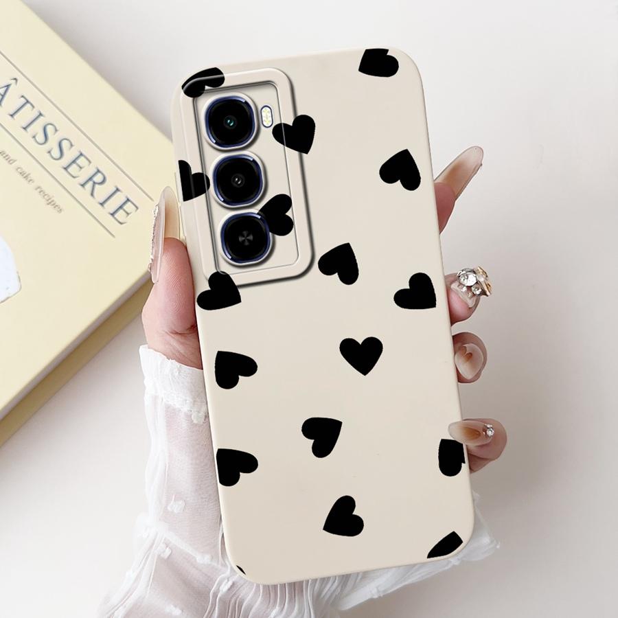 For Itel City 100 4G Phone Case Shell flower 2025 Painted Soft Silicone Proective Coque For Itel City100 Back Cover 6.75''
