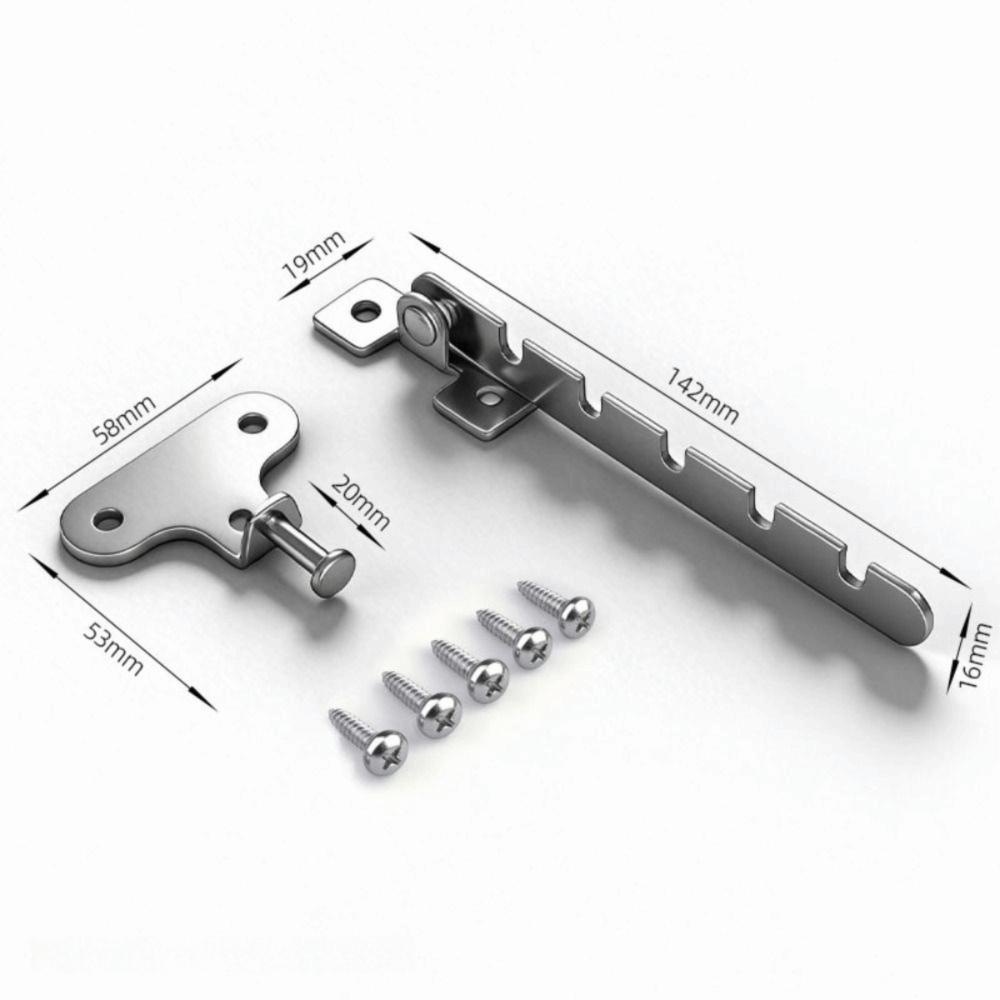 5 Gears Window Limiter Latch Adjustable Ventilation Inner Opening Door Limit