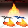 3d Usb Printed Fire Breathing Dragon Shape Lamp Night Light Decoration Room