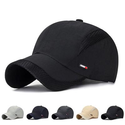 Fashion Side Sport Atmungsaktive Baseballmütze Sommer Sonnenschutz Damenmütze Hip Hop Caps Golfmützen Angelmütze