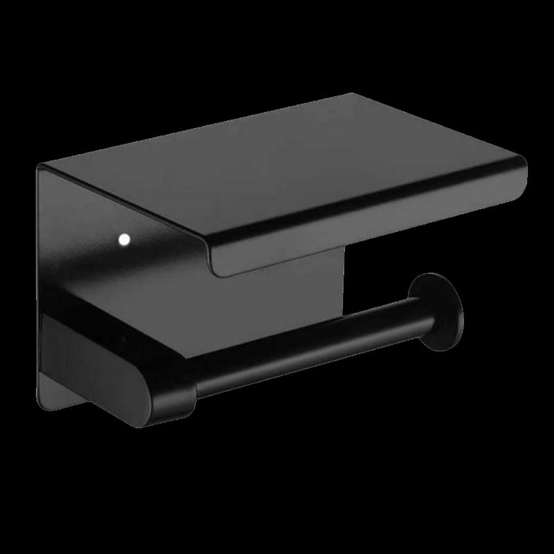 Juyuan AK56 Stainless Steel Bathroom Tissue Holder with Shelf