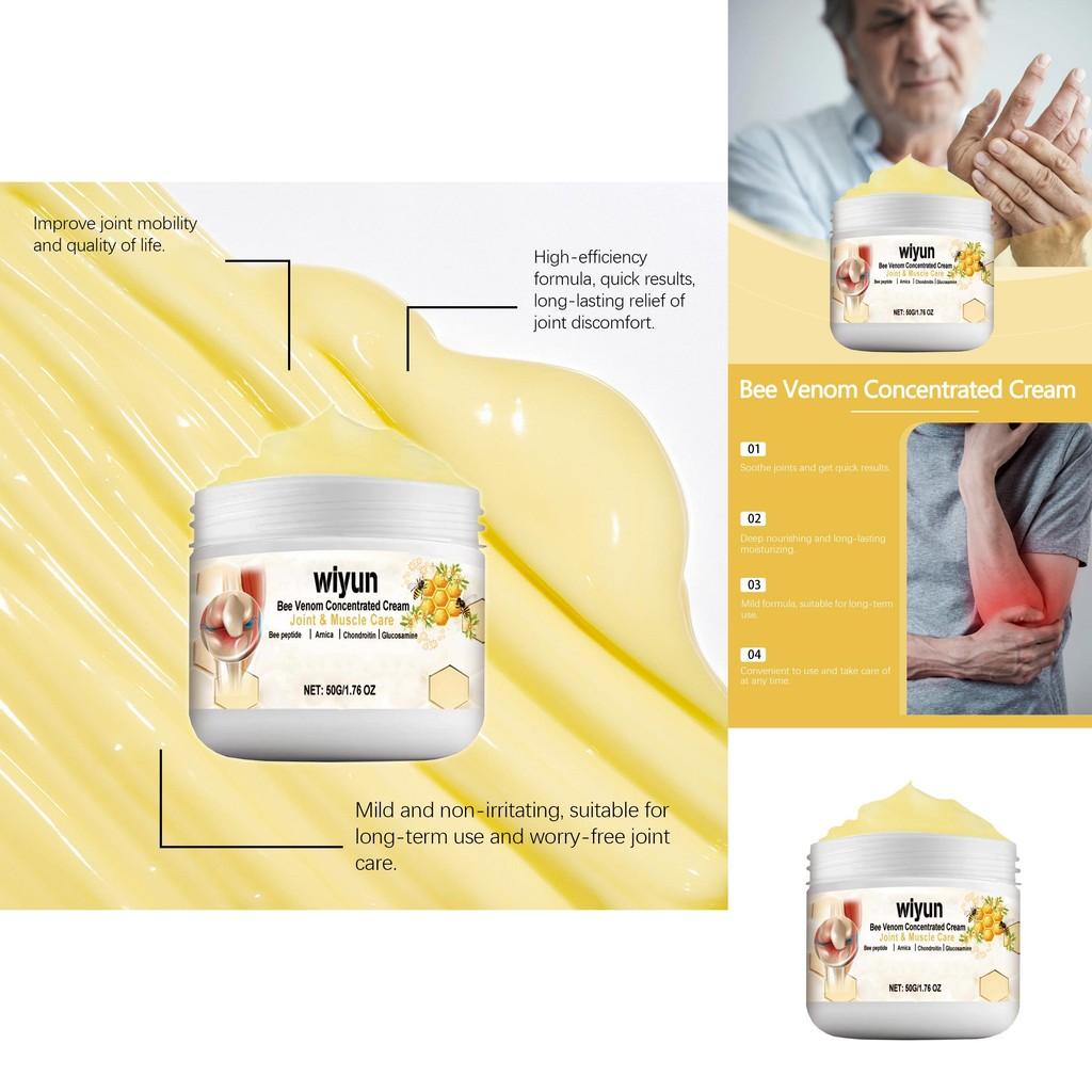 Wiyun Bee Venom Body Care Cream Gentle Moisturizing Treatment For Hands And Knees