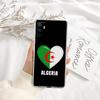 IK3 Algerischer Reisepass Flagge Transparente Handyhülle für Samsung Galaxy A04 A04S A14 A23 A34 A54 M23 M33 M52 M53