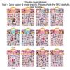 Demon Hunter Girl Team Double-Layer 3D Bubble Stickers Foil Decorative Reward Gifts Small Gift Idea for Fans
