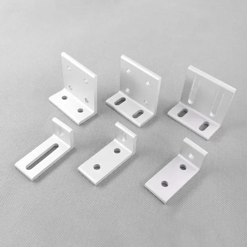 4 Stück Aluminiumprofil Vertikale Rechtwinklige Teileverbindung Unregelmäßiger Code Befestigung