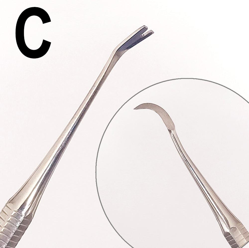 

Стоматологический ортодонтический двусторонний лигатурный директор, изогнутый скейлер, тонкий узкий стоматологический инструмент, инструмент 1 piece C