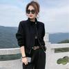 Ladies Casual Sports Jacket Single Layer Jacket Standing Collar Short Jacket