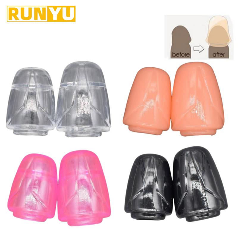 2pcs Bold Penis Sleeves Lasting Glans Extender Condom Delay Cock Ring Sheath Sex Toys for Man