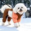 Warm Dog Coat Four Legged Dog Jacket Stylish Puppy Clothes  Outdoor