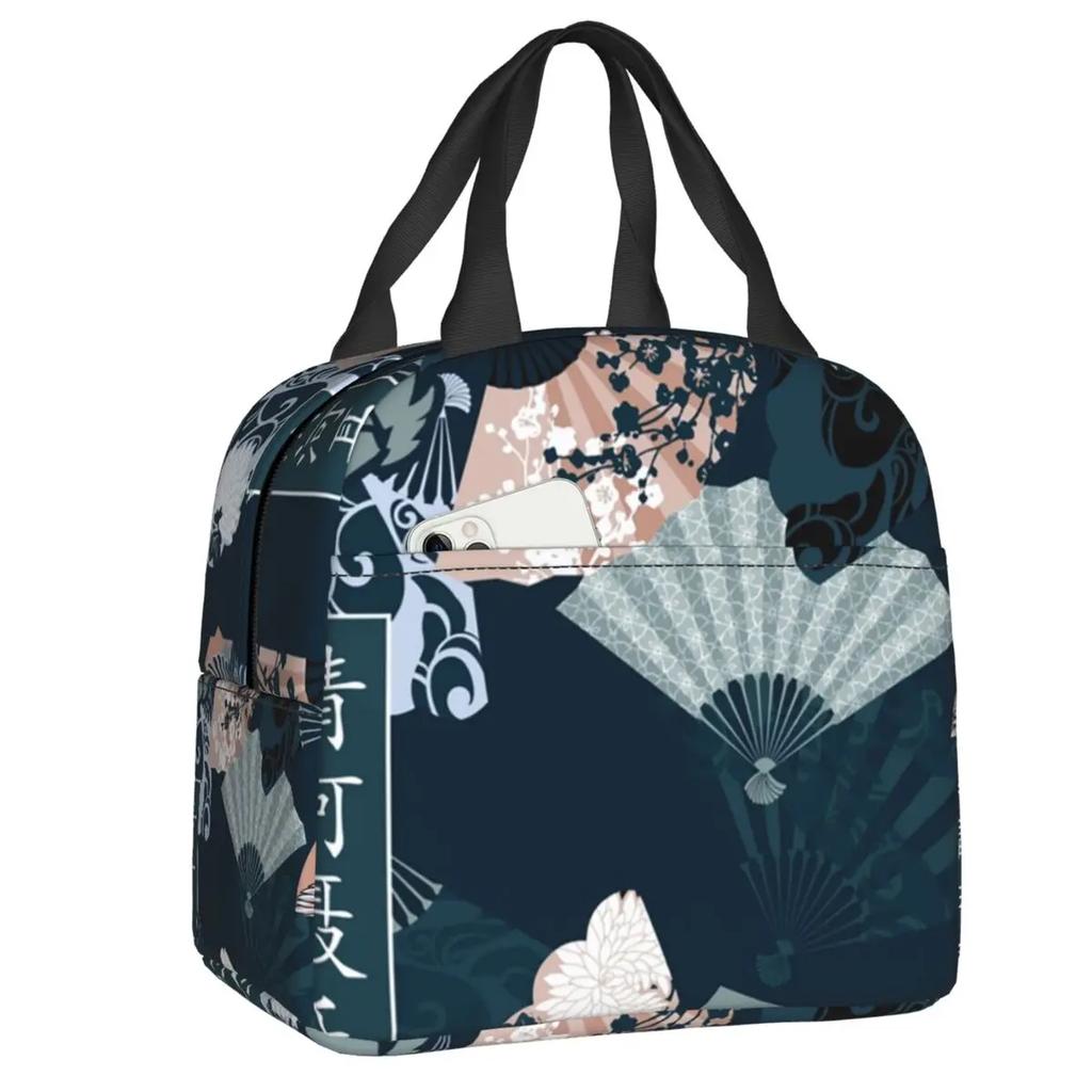 The Untamed WangXian Bunny Insulated Lunch Bags for Women Mo Dao Zu Shi Resuable Cooler Thermal Bento Box Outdoor Camping Travel