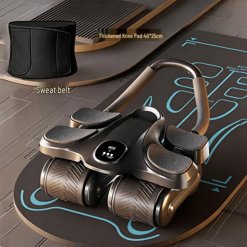 Yidong Smart Auto-Rebound 4-Wheel Ab Roller
