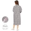 SAN1566 Kuromi Knit Quilt Dress Room Wear Kuromi Sanrio Makeup Kuromi [Southzak] Women's (Black/M-L Size)