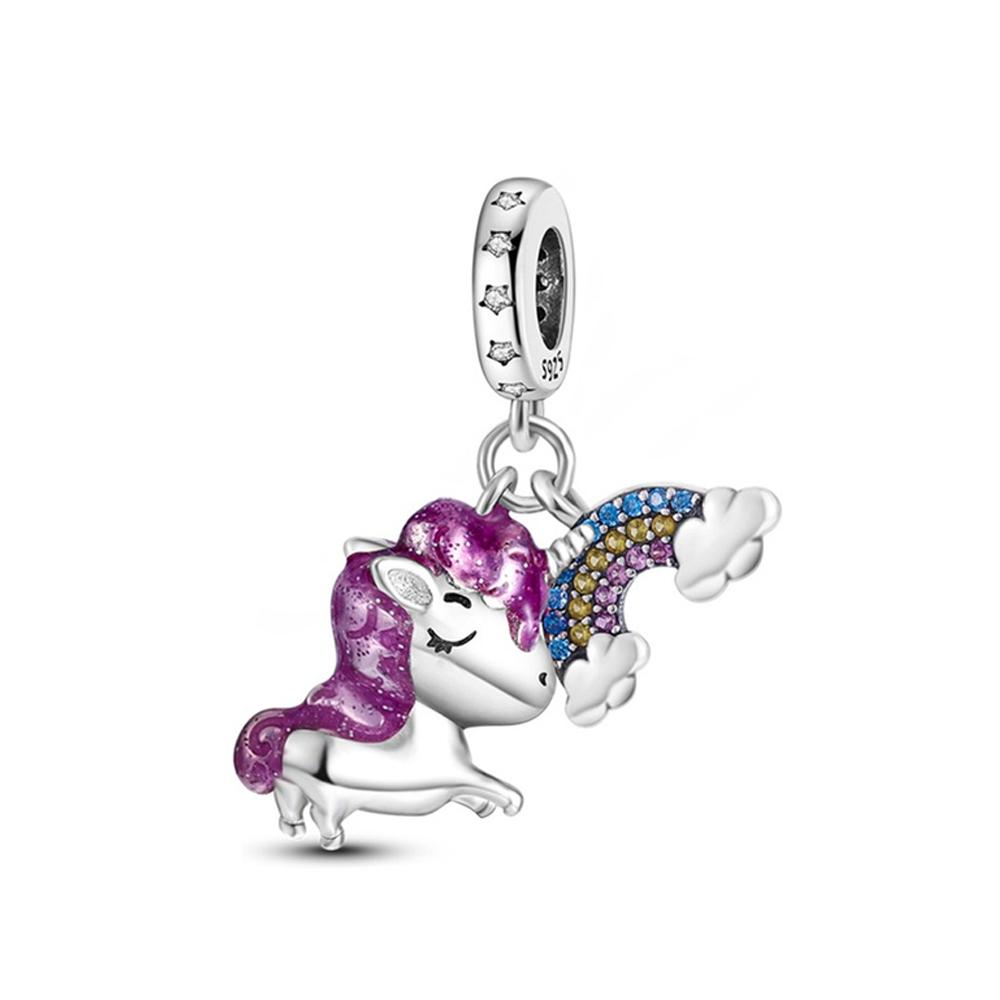 Copper Dinosaur Seahorse Charmchain Bead Fit Original Bracelet Accessories Diy Ladies Jewelry Love