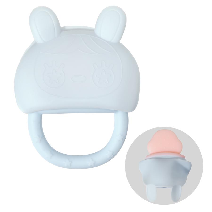 Color Kids Silicone Teething Toys For Baby Infant Hand Teether Pacifiers Baby Toy Toddler Chewing Teether Toy Kids Feeding Dummy