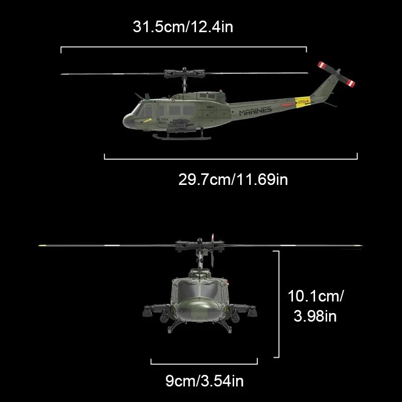 Non-Toxic Jjrc C032 Remote Control Aircraft 1/48 6Ch Analog Aileron Reverse Aerobatic Helicopter Electric 2.4G Remote Controll Plane Toys