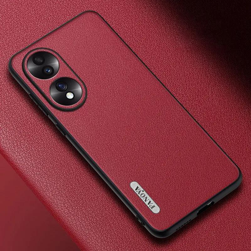 Honor 90 80 70 Pro Plus Cover Matte Silicone Protection Phone Case for Honor 50 60 Pro Honor50 Hull  Luxury Leather Case