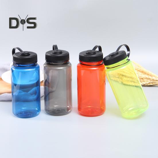 600ML Sports Bottles 20 Oz Reusable Water Bottles Portable Sports Drink Bottles Cups Bike Water Bottles with Handle for Kids Adult School Teams Gym