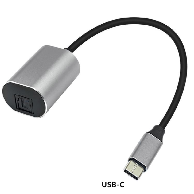 Fiber Digital Sound Cable USB C Male To SPDIF Female Converter Transmission Adapter For Computer Laptop Accessories