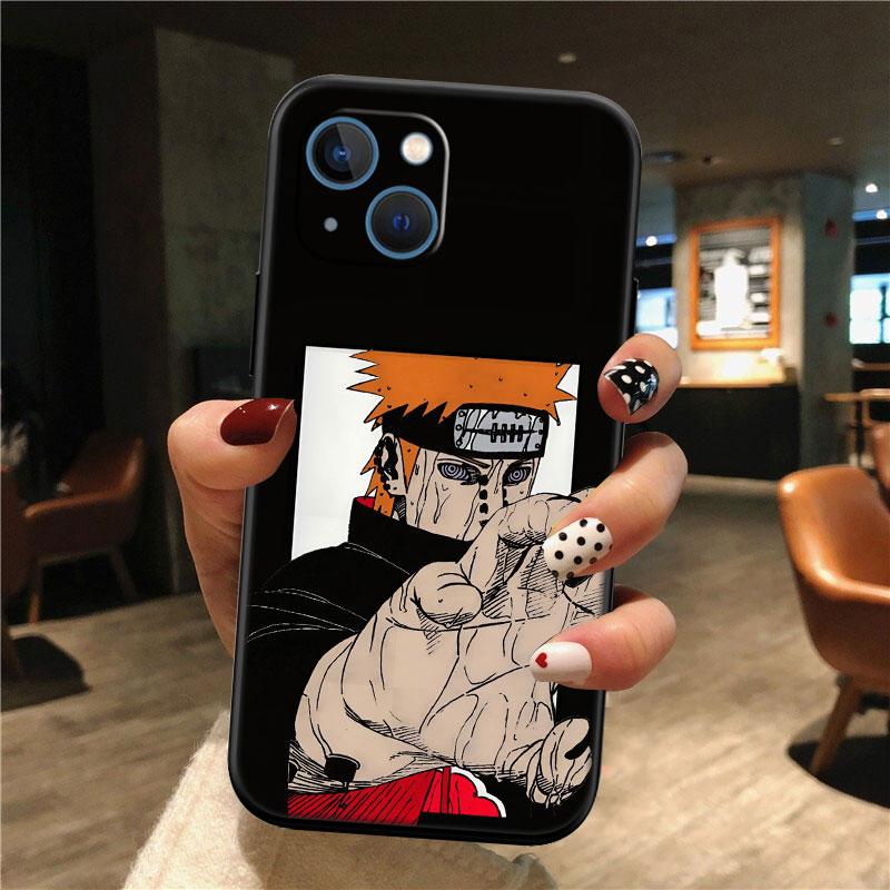 TR37 Naruto Akatsuki New High-End Shell Phone Case for iPhone SE X XS XR 16E 11 17 Pro Max 8 7 6 6s Plus Air