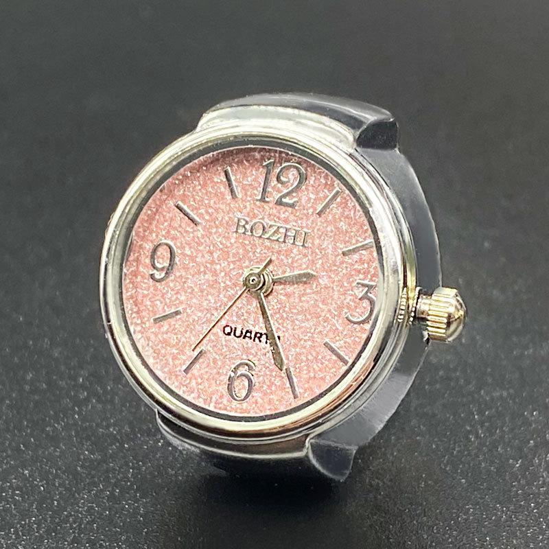 

Креативний наручний годинник зі срібною оболонкою гіпсофіла світло-рожевий колір