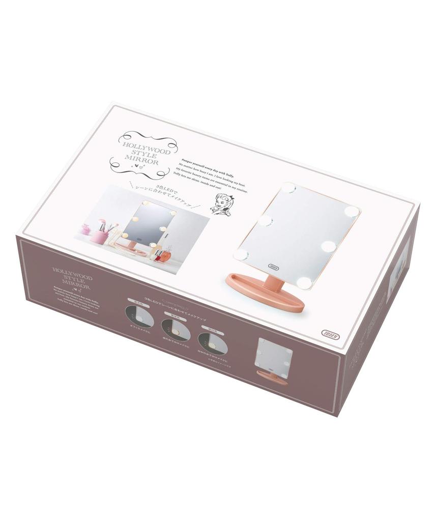 Hollywood-Spiegel [Toffy Beauty] TB06-LM1 (Rosa)