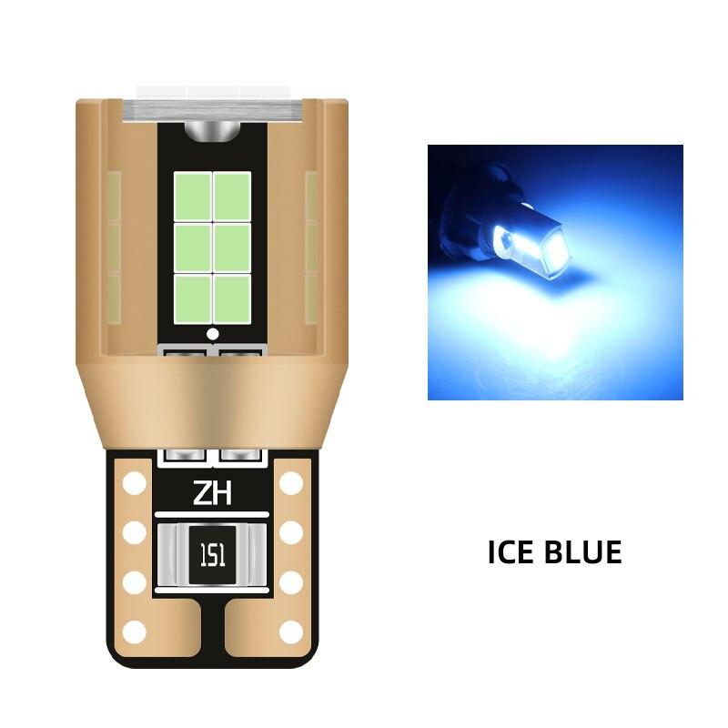 2X W5W T10 LED Bulbs 168 194 Signal Lamp Parking Marker Dome Reading License Plate Light 12v 6000k