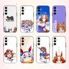 Uma Musume Pretty Derby   Handyhülle Für Samsung Galaxy A73,A72,A71,A70,A53,A52,A51,Andere Weiche Schwarze Hülle