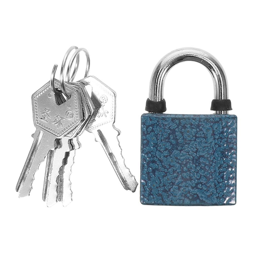 Copper Core Rv Bathroom Door Lock Heavy Duty Keyed Padlock Weatherproof for Outdoor Storage and Household Use Rv Door Locks