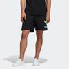 Adidas Originals Trefoil Large Logo Running Shorts Men Bottoms Black GL5137