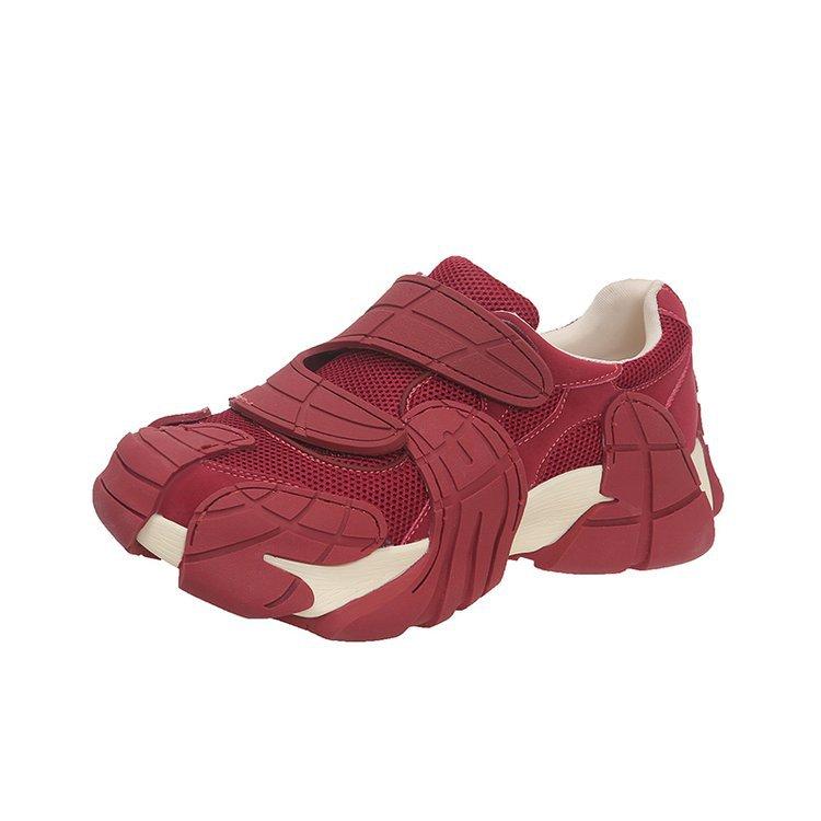 Europäische Produkte beliebte Klettverschluss Octopus Daddy Schuhe Damen 2025 Herbst atmungsaktiv Mode vielseitig Freizeitschuhe Tide