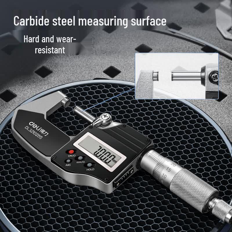 Deli Digital Outside Micrometer