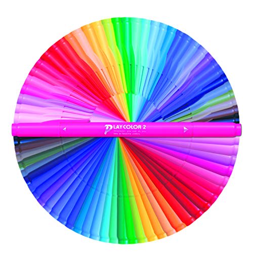 Tombow Water-based Signature Pen 36 Colors (Thick & Thin Twin Type) Color Pen Play Color 2 GCB-013