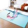 Flamingo Large Carpet Feather Wind Bedroom Floor Mat