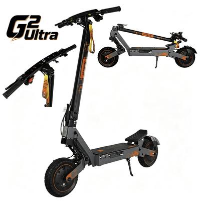 Összecsukható elektromos roller kukirin G2 Ultra, 1600W motor, 48 V 18 Ah akkumulátor, maximális sebesség 25 km/h, hatótáv 55 km, 10 hüvelykes kerekek