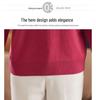 Elegant Plus Size Chinese Style Wool Sweater for Middle-aged and Elderly Women - Autumn/Winter Knitwear