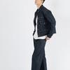 Pointed Collar Denim Jacket Long Sleeve Shirt Men Shirts LE2301JK35