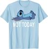 Hot Fashion Casual Disney Lilo & Stitch Not Today Stitch T-Shirt S-4XL Summer