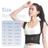 Aolikes Adjustable Posture Corrector Back Brace For Men Women Relief Upper Lower Back Pain Support