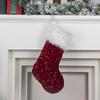 Christmas stocking festival decorations sequins 26-letter tree hangers gift bags socks hotel party supplies
