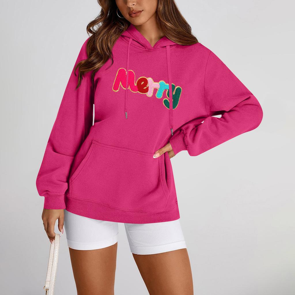 Women's Hoodies Letter Printed Sweatshirt Pullover