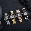 Digital Watch Men Watch Stainless Steel Strap Countdown Sport Watches Waterproof Led Electronic Wristwatch for Men Gift Reloj