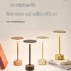 USB Charging Mushroom BBQ Table Lamp with Cross-border High-leg Design for Bar and Lounge Ambiance
