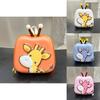 Adorable Cartoon Deer Eva Shell Backpack For Kids Unisex Cute Nursery Schoolbag