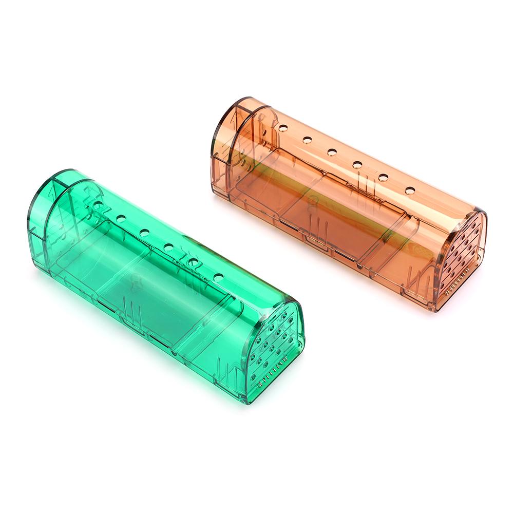 2PCS Plastic Mouse Trap Humane Reusable Rat Catcher Cage Rodent Mousetrap for Home Shop Hotel2PCS