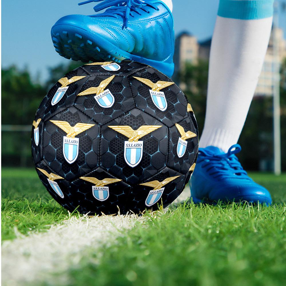 Pallone da Calcio Lazio FC Taglia 5 Standard Durevole per Allenamento Partita Sport all'Aperto per Adulti