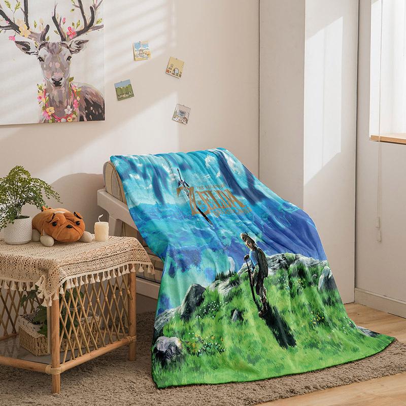 Cartoon Double-Sided Flannel 3D Digital Printing Blanket Blanket