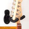 Sound harbor Gitarren-Wandhalterung Haken Akustik E-Gitarre Bassgitarre Wandhaken Schwarzer Metallhalter